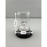 999 Pure Silver Goddess Lakshmi Idol 9gm – Floral Laxmi Murti for Diwali & Pooja