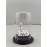 999 Pure Silver Goddess Lakshmi Idol 9gm – Floral Laxmi Murti for Diwali & Pooja