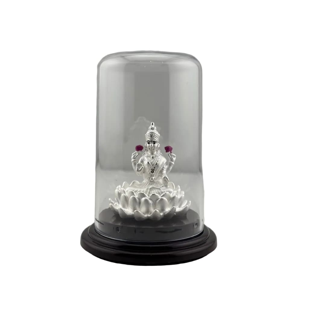 999 Pure Silver Goddess Lakshmi Idol 9gm in Protective