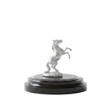 999 Pure Silver Horse Idol in Protective Acrylic Dome – Vastu Silver Ghoda Murti for Prosperity & Gifting 16G