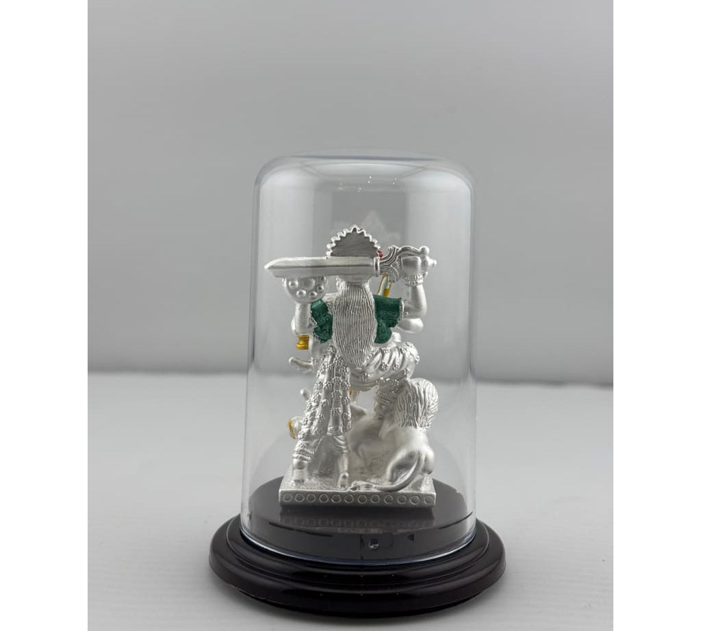 999 Pure Silver Kalimata Idol 15gm – Divine Kali Murti for Navratri & Temple Décor
