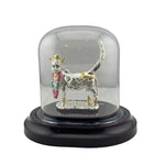 999 Pure Silver Kamadhenu Idol 11gm in Protective Acrylic