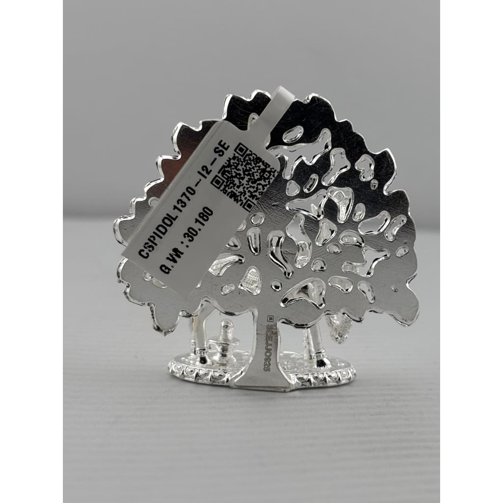 Silver Kamadhenu Idol 30gm – Sacred Wish – Fulfilling Cow Murti for Pooja