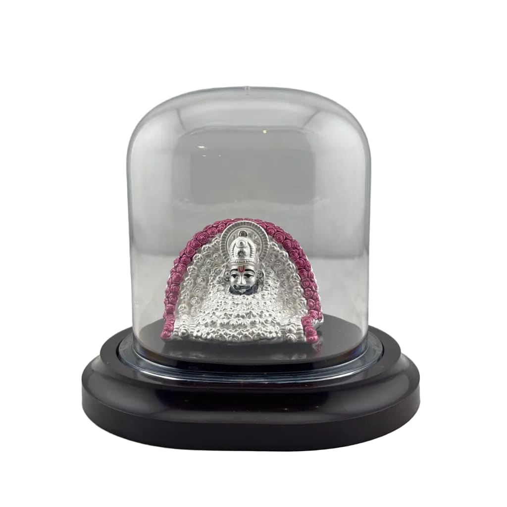 999 Pure Silver Khatu Shyam Ji Idol 14gm in Protective