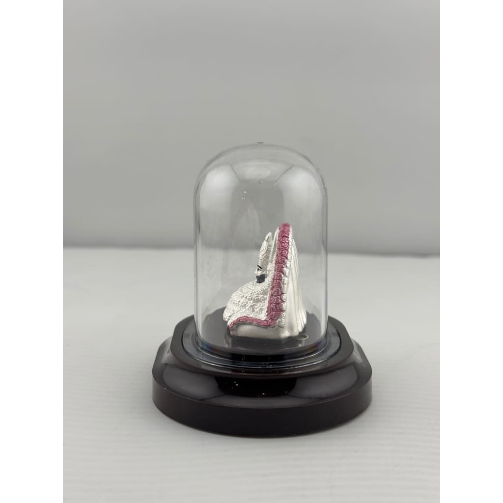 999 Pure Silver Khatu Shyam Ji Idol 6gm – Divine Shyam Baba Murti