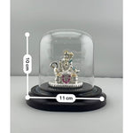 999 Pure Silver Kubera Idol 12gm – Divine Wealth God Murti for Home Mandir & Gifting