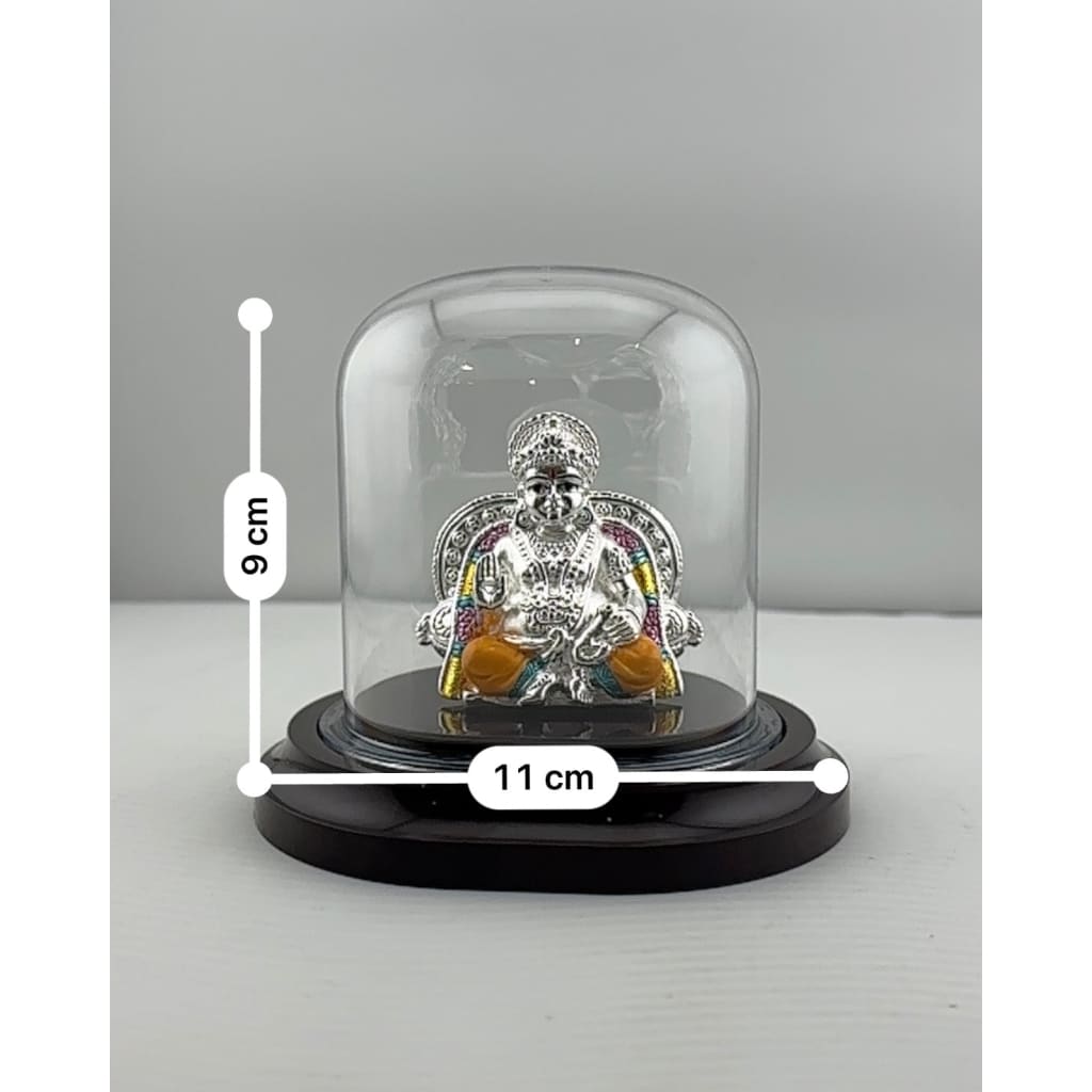999 Pure Silver Kubera Idol 13gm – Wealth God Murti for Home Mandir & Gifting