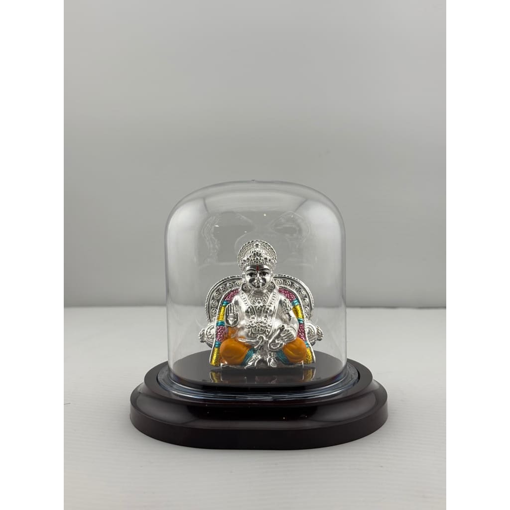 999 Pure Silver Kubera Idol 13gm – Wealth God Murti for Home Mandir & Gifting