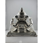 999 Pure Silver Lord Ganesha Idol on Decorative Base