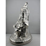 999 Pure Silver Lord Ganesha Idol with Turban Design – Ganpati Murti