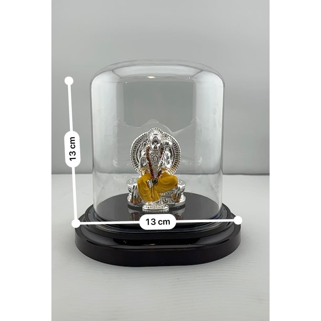 999 Pure Silver Lord Hanuman Idol 30gm – Divine Bajrangbali Murti for Temple & Pooja