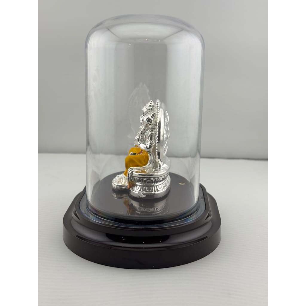 999 Pure Silver Lord Hanuman Idol 30gm – Divine Bajrangbali Murti for Temple & Pooja
