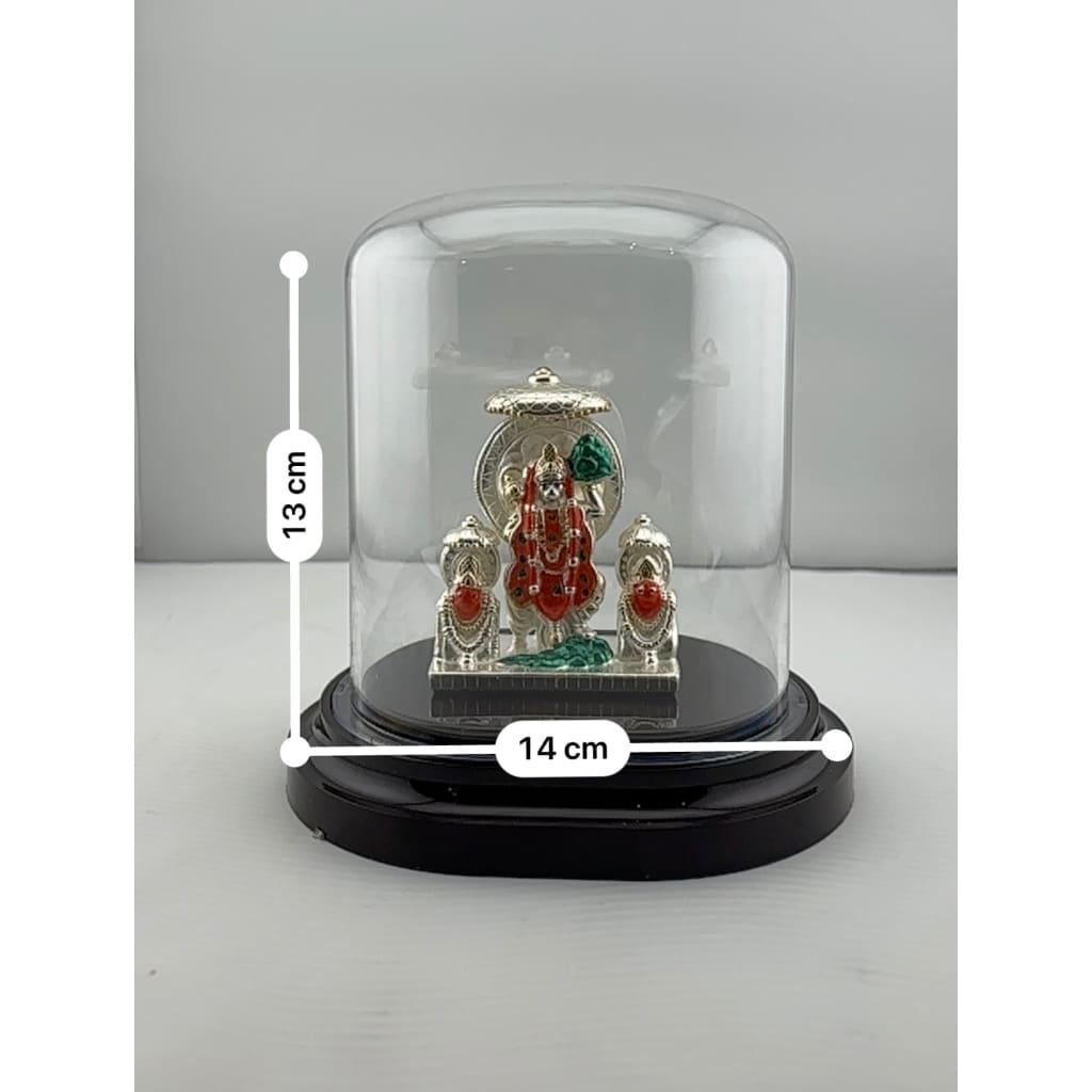 999 Pure Silver Lord Hanuman Idol Design 2 37gm – Divine Bajrangbali Murti for Temple & Pooja