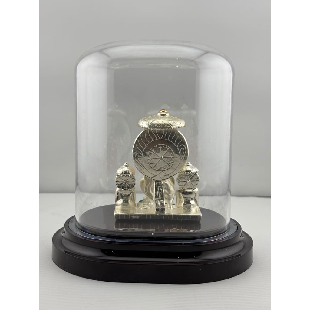 999 Pure Silver Lord Hanuman Idol Design 2 37gm – Divine Bajrangbali Murti for Temple & Pooja