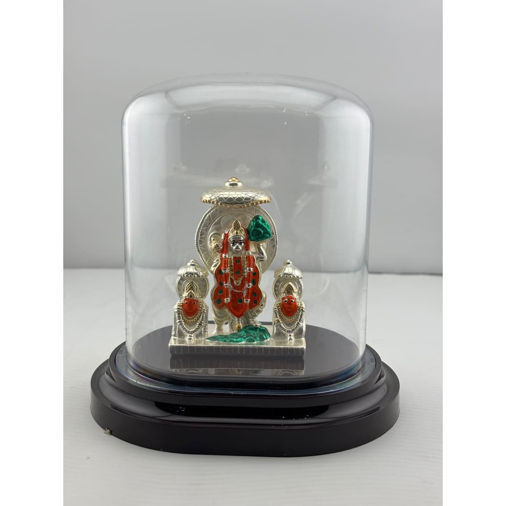 999 Pure Silver Lord Hanuman Idol Design 2 37gm – Divine Bajrangbali Murti for Temple & Pooja