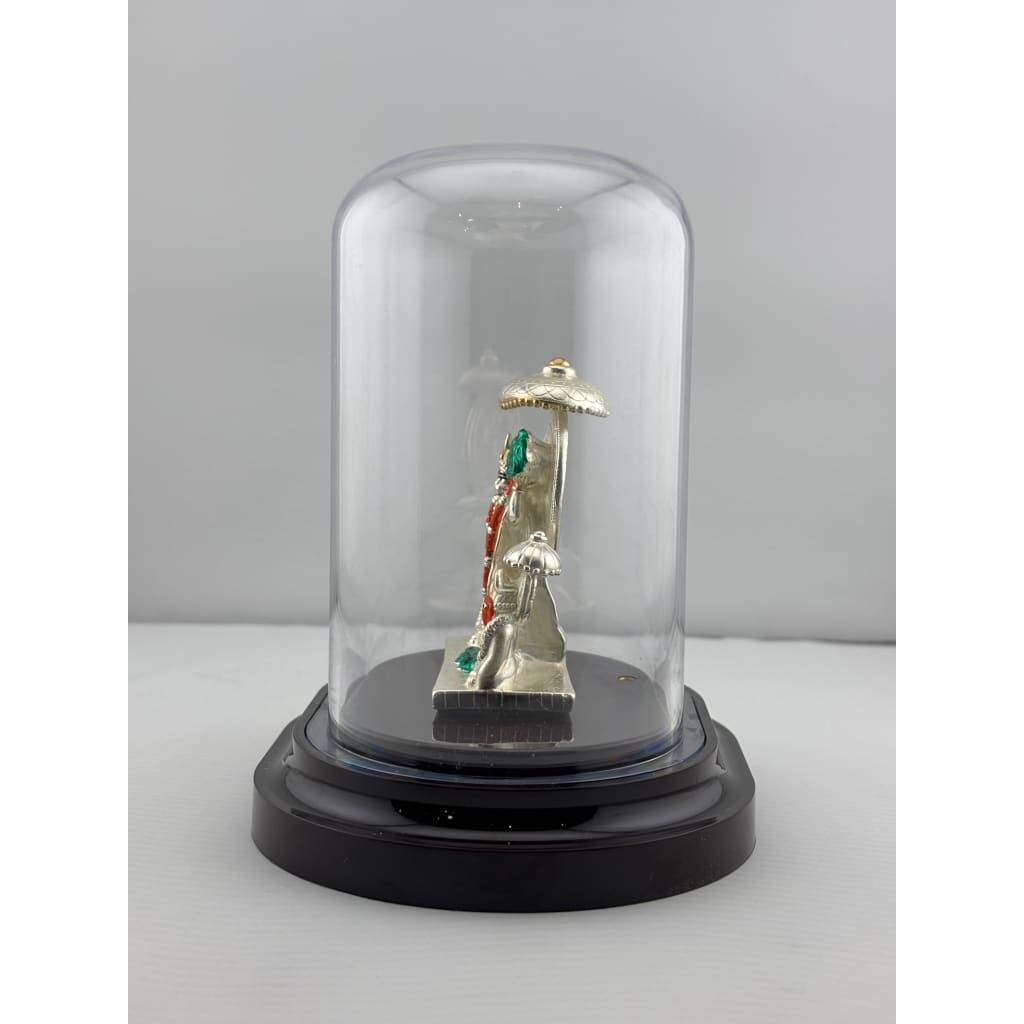 999 Pure Silver Lord Hanuman Idol Design 2 37gm – Divine Bajrangbali Murti for Temple & Pooja