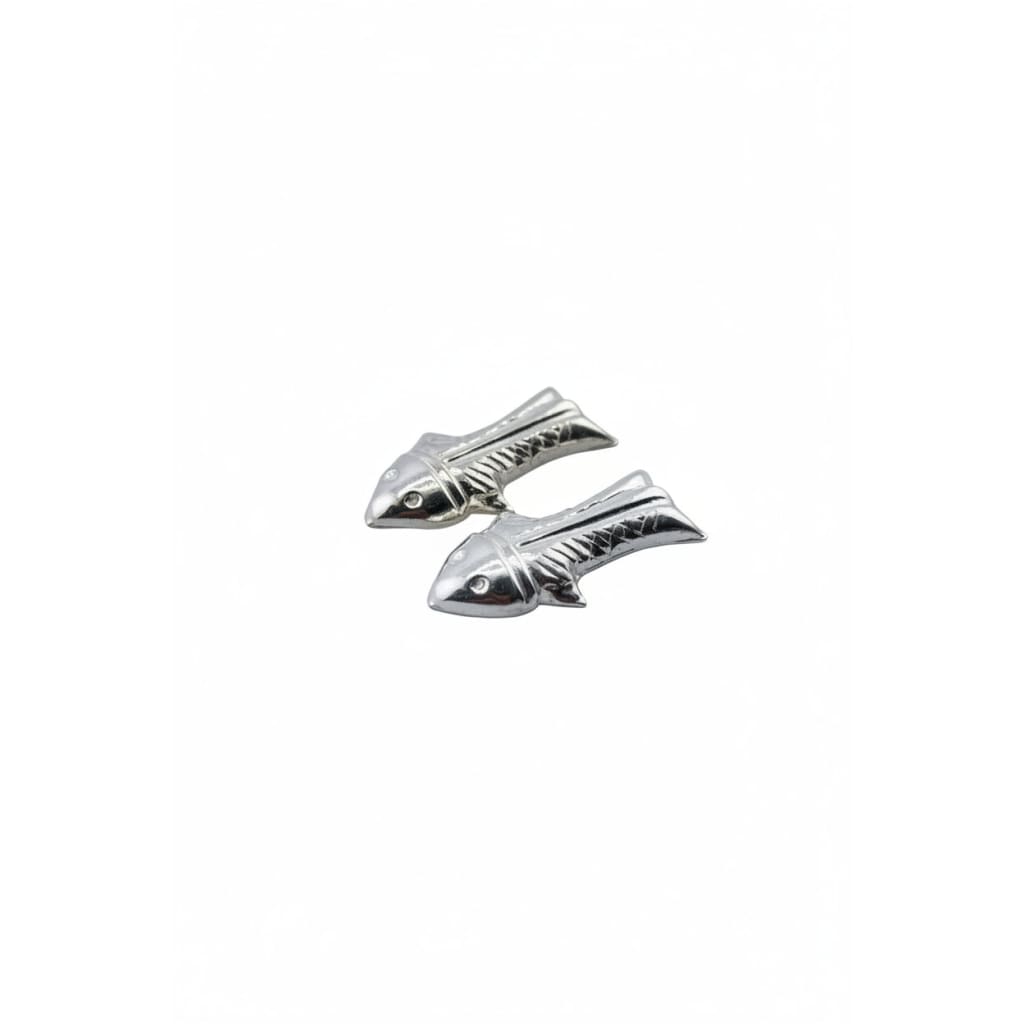 Silver Pair of Fish Figurine 2gm – view 2