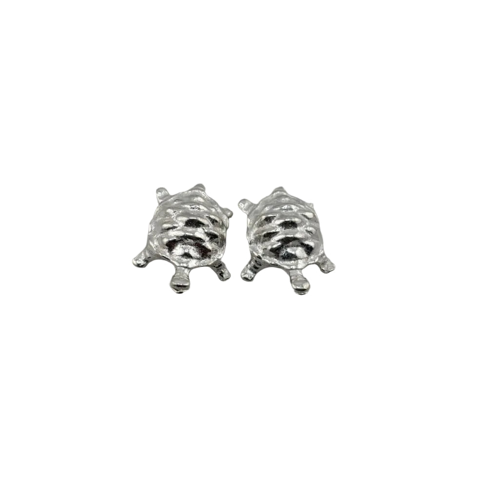 Silver Pair of Turtle Figurine 8gm