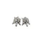 Silver Pair of Turtle Figurine 8gm