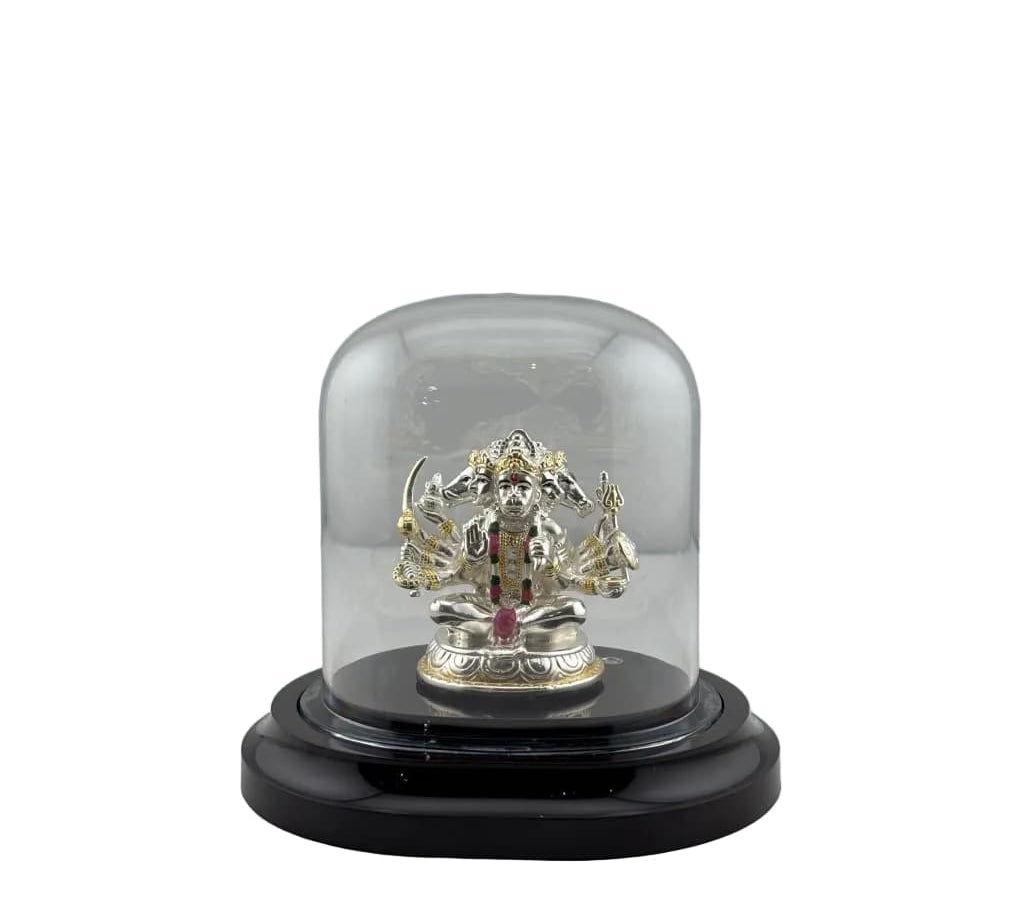 999 Pure Silver Pancha Mukhi Hanuman Idol 20gm – Five-Faced