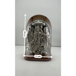 999 Pure Silver Ram Family Idol 111gm – Divine Family Murti for Pooja & Prosperity