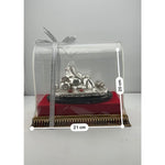 999 Pure Silver Reclining Lord Ganesha Idol 60g – Ganpati Murti