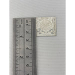 Silver Shri Yantra Plate – view 4