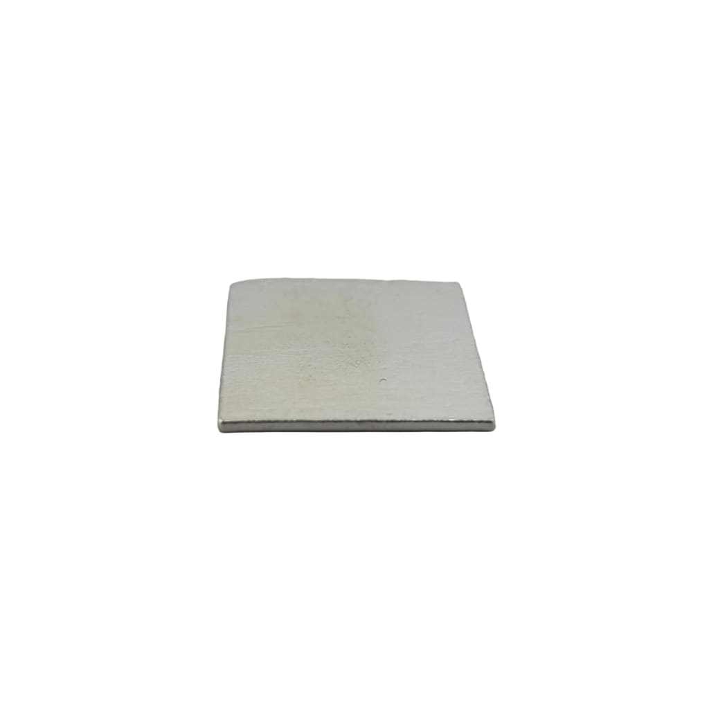 Silver Square Pooja Plate (Chowki) 6.45gm – view 2
