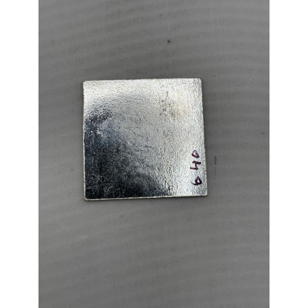 Silver Square Pooja Plate (Chowki) 6.4gm – view 2