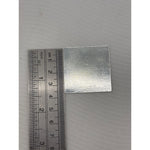 Silver Square Pooja Plates Set of 5 Handcrafted 52gm – view 3