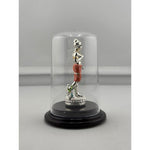 Swaminarayan silver idol right side view