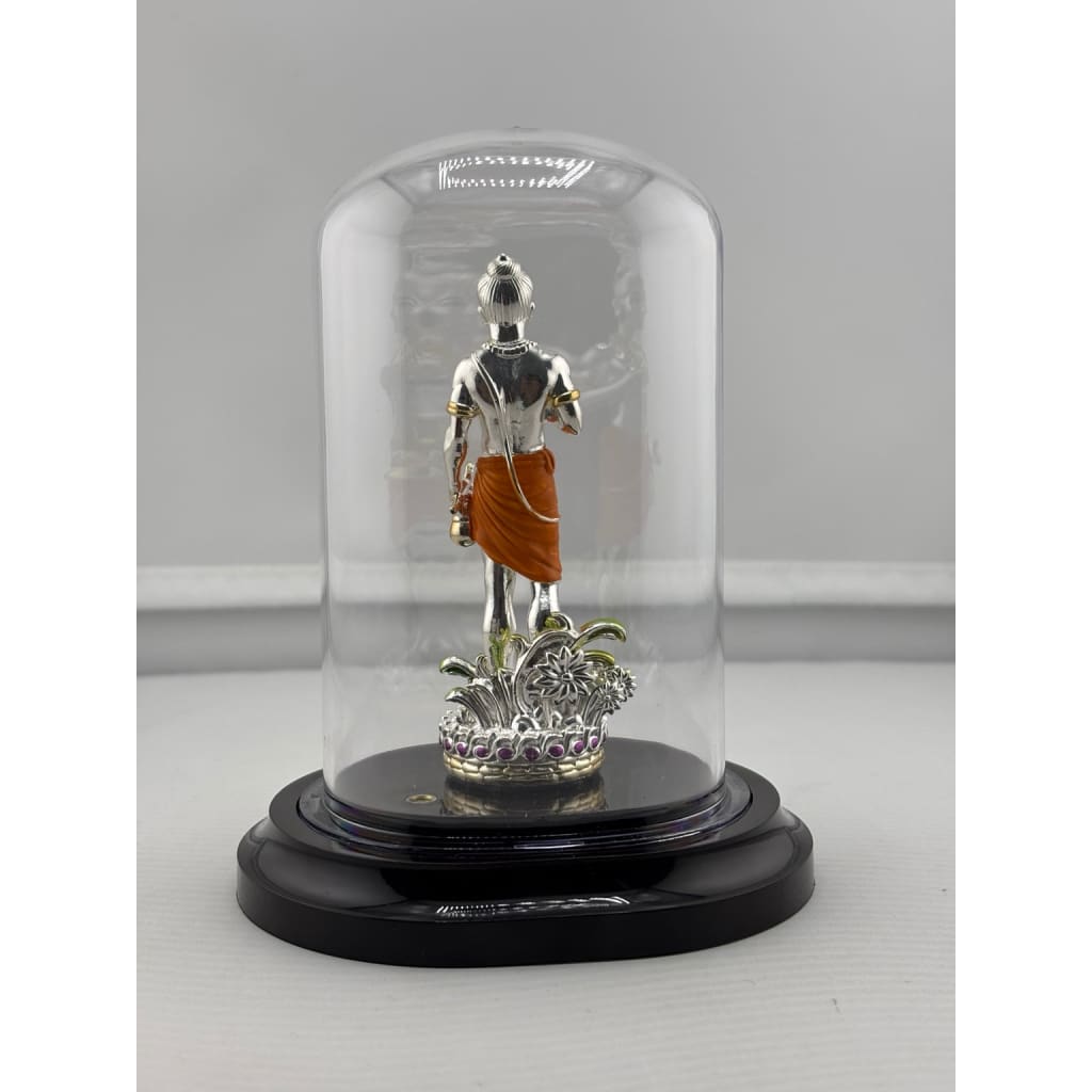 Swaminarayan idol rear view