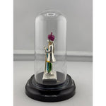 Alternate side view of 999 pure silver Swaminarayan idol