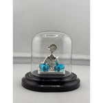 Swaminarayan silver idol rear view