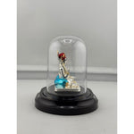 Swaminarayan silver idol side view