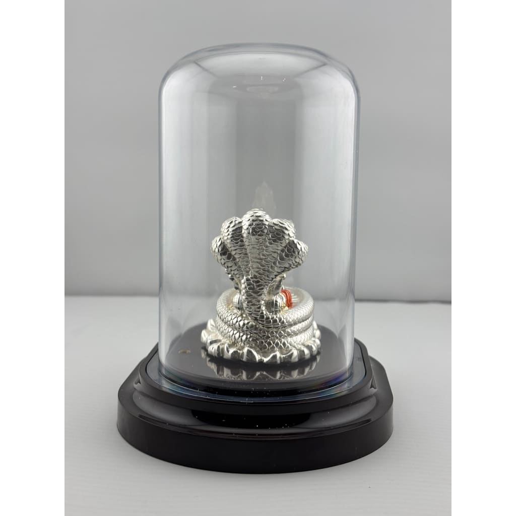 999 Pure Silver Vishnu & Lakshmi Idol 12gm – Divine Couple Murti for Temple & Gifting