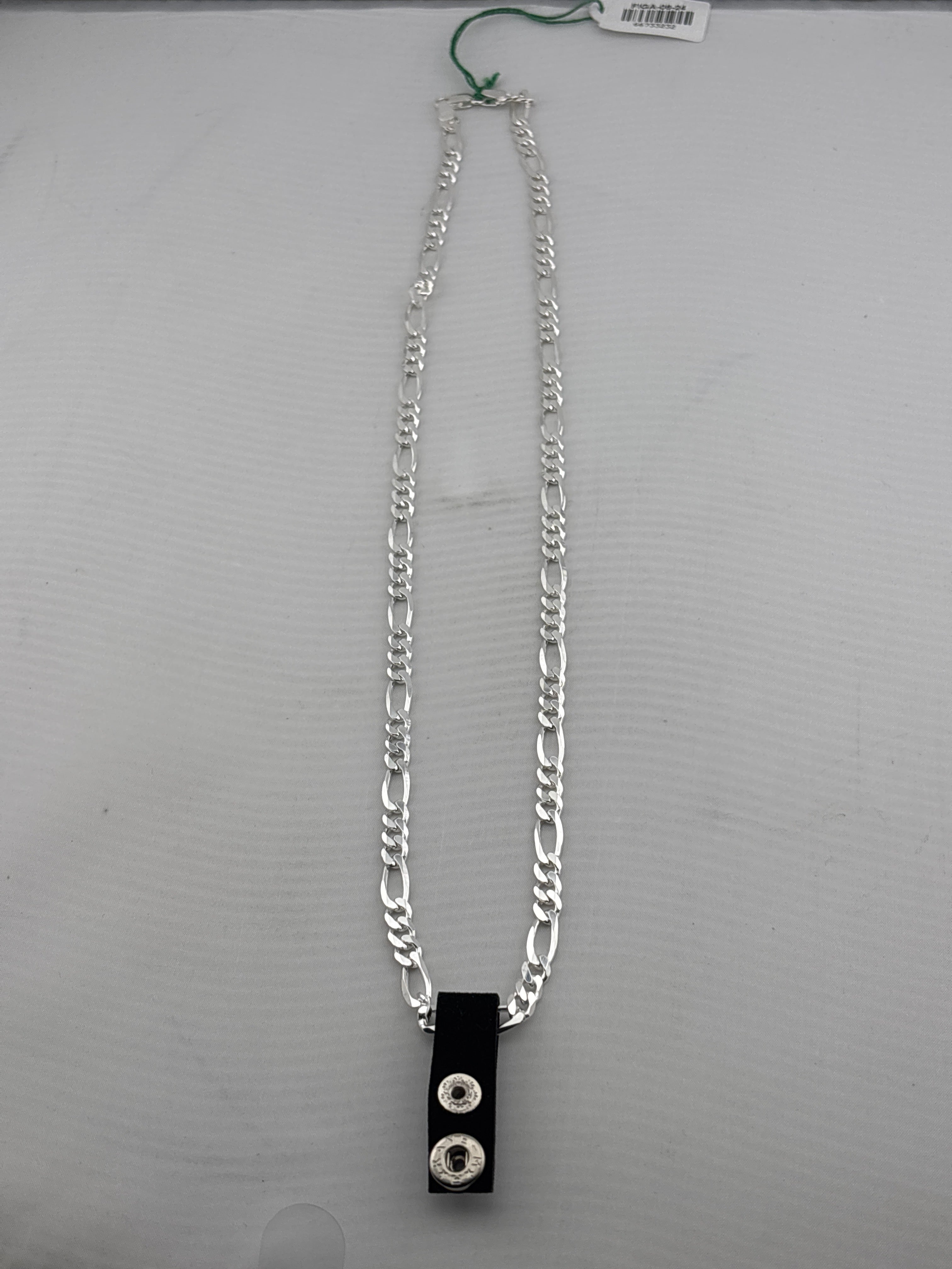 Figaro Silver Chain in 925 Sterling Silver | Italian Link Necklace