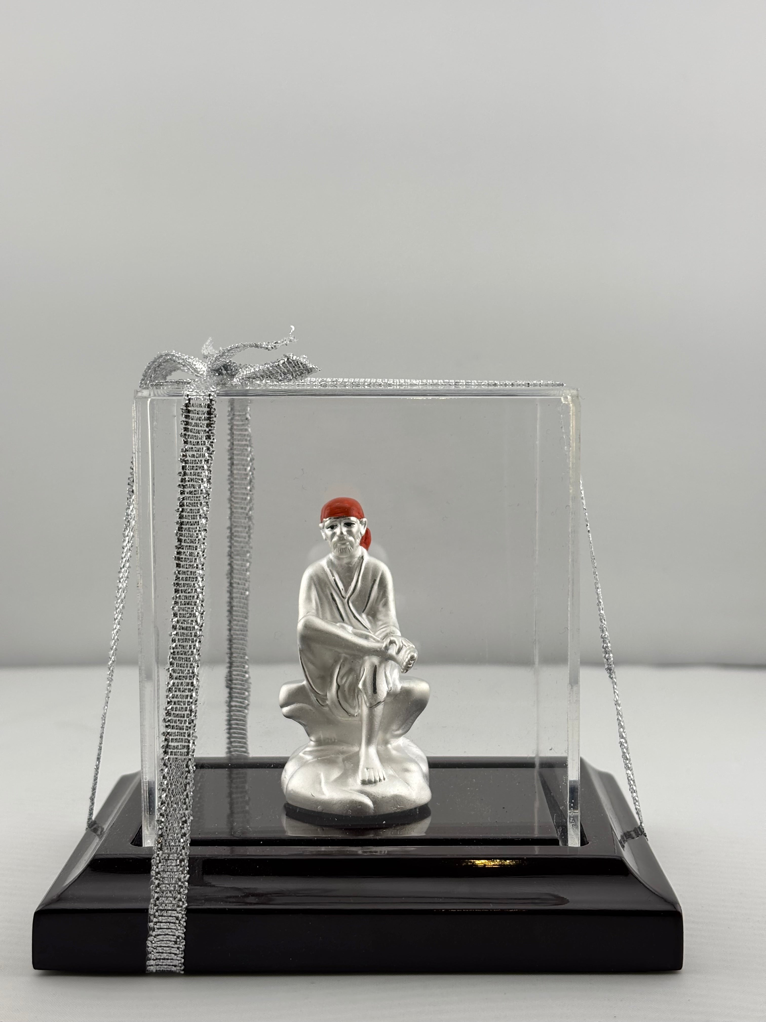 999 Pure Silver Sai Baba Idol 9gm – Divine Shirdi Sai Murti for Temple & Gifting