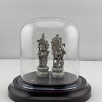 999 Pure Silver Radha Krishna Idol 12gm – Divine Couple Murti for Temple & Gifting
