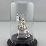 999 Pure Silver Ganesha Idol 11gm – Ganpati Murti for Home Mandir & Gifting