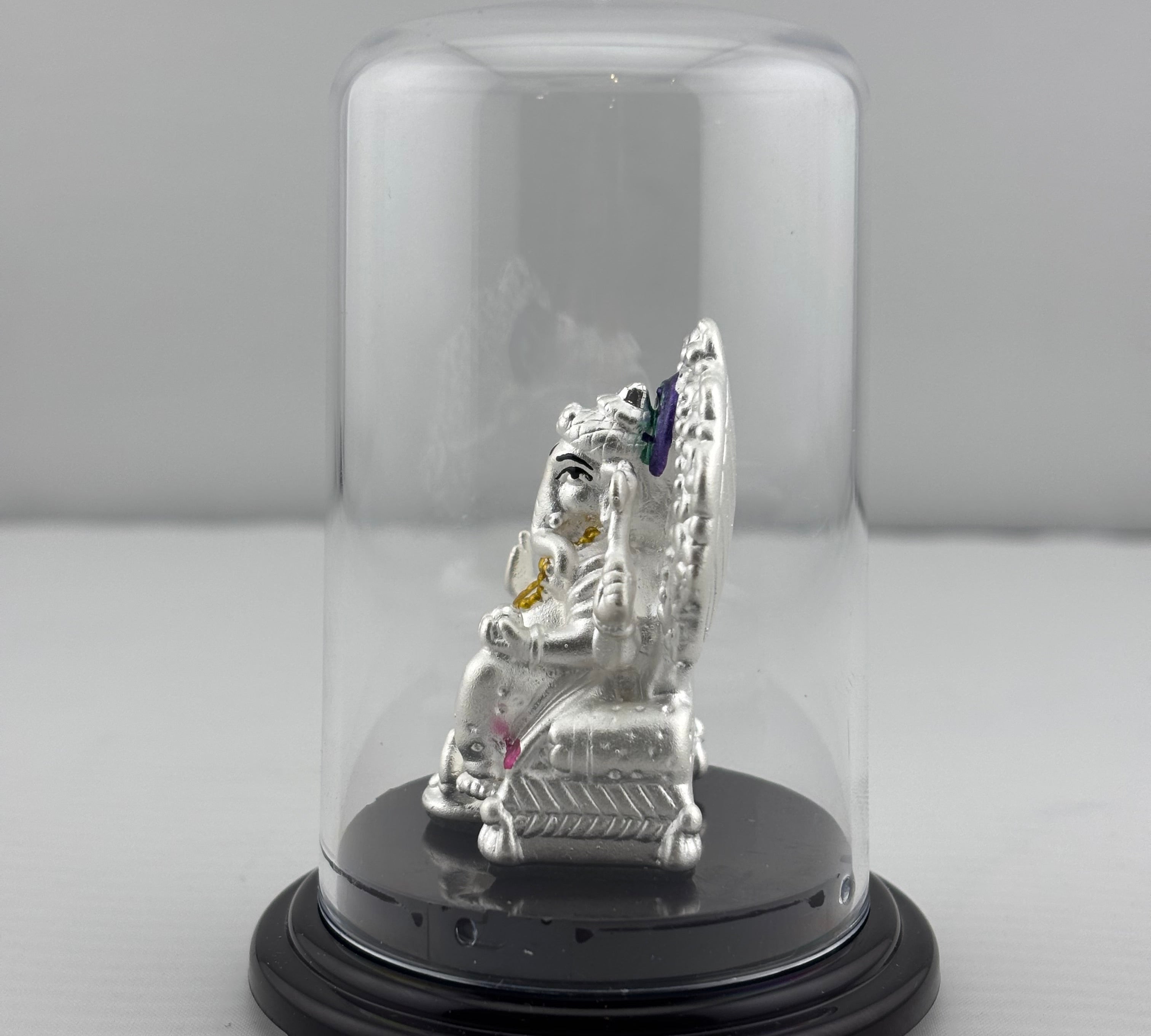 999 Pure Silver Ganesha Idol 11gm – Ganpati Murti for Home Mandir & Gifting