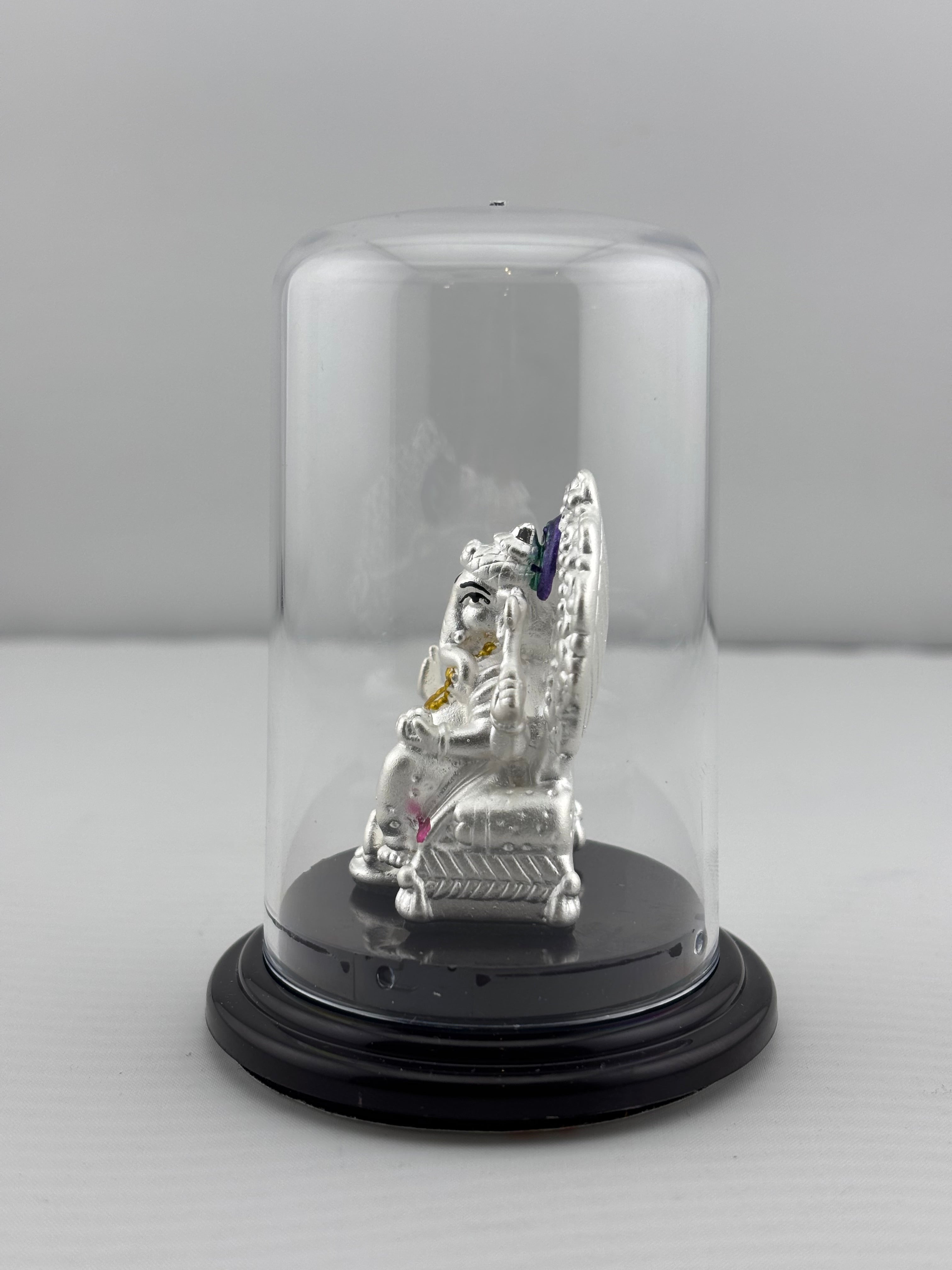 999 Pure Silver Ganesha Idol 11gm – Ganpati Murti for Home Mandir & Gifting