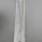 Heavy Curb Link Silver Chain in 925 Sterling Silver | Thick Chain Necklace