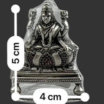 Silver Maa Lakshmi Idol 27gm – Spiritual Lakshmi Murti for Temple Decor & Festivals