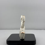 Silver Duck Figurine 24gm – Decorative Silver Showpiece for Home & Gifting silver idol