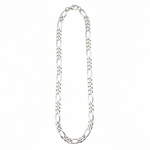 Figaro Silver Chain in 925 Sterling Silver | Italian Link Necklace