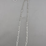 Figaro Silver Chain in 925 Sterling Silver | Italian Link Necklace