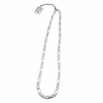 Figaro Silver Chain in 925 Sterling Silver | Italian Link Necklace