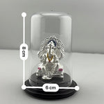 999 Pure Silver Ganesha Idol 11gm – Ganpati Murti for Home Mandir & Gifting