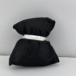 Plain Silver Kada – 925 Sterling Silver Bangle Smooth Finish Fixed Size Minimal Bracelet
